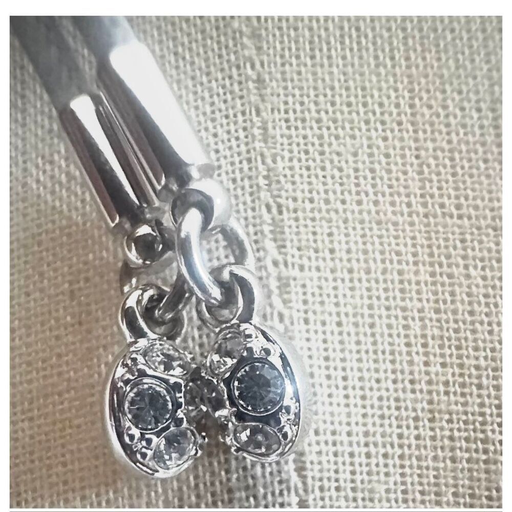 Swarovski Crystal Cross Pendant Adjustable Cord Necklace - Picture 5 of 12